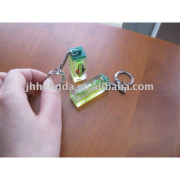 spirit level with keychain